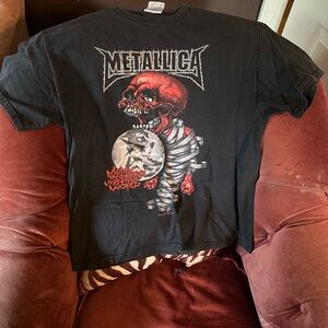 Metallica Madly In Anger With the World 2004 Tour Shirt